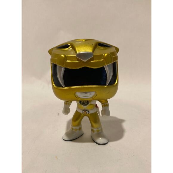 Funko Pop Power Rangers Yellow Ranger Metallic - Picture 1 of 4